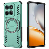 EIDERWOOD Motorola Edge 60 / Edge 60 Fusion Hybrid Plast Deksel m. Varmeavledning - Grønn