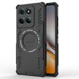 EIDERWOOD Motorola Edge 60 / Edge 60 Fusion Hybrid Plast Deksel m. Varmeavledning - Svart