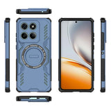 EIDERWOOD Motorola Edge 60 / Edge 60 Fusion Hybrid Plast Deksel m. Varmeavledning - Blå