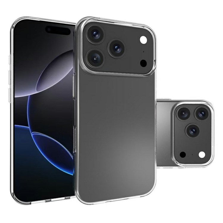 EIDERWOOD iPhone 17 Pro Fleksibelt Plast Mobil Deksel – Gjennomsiktig