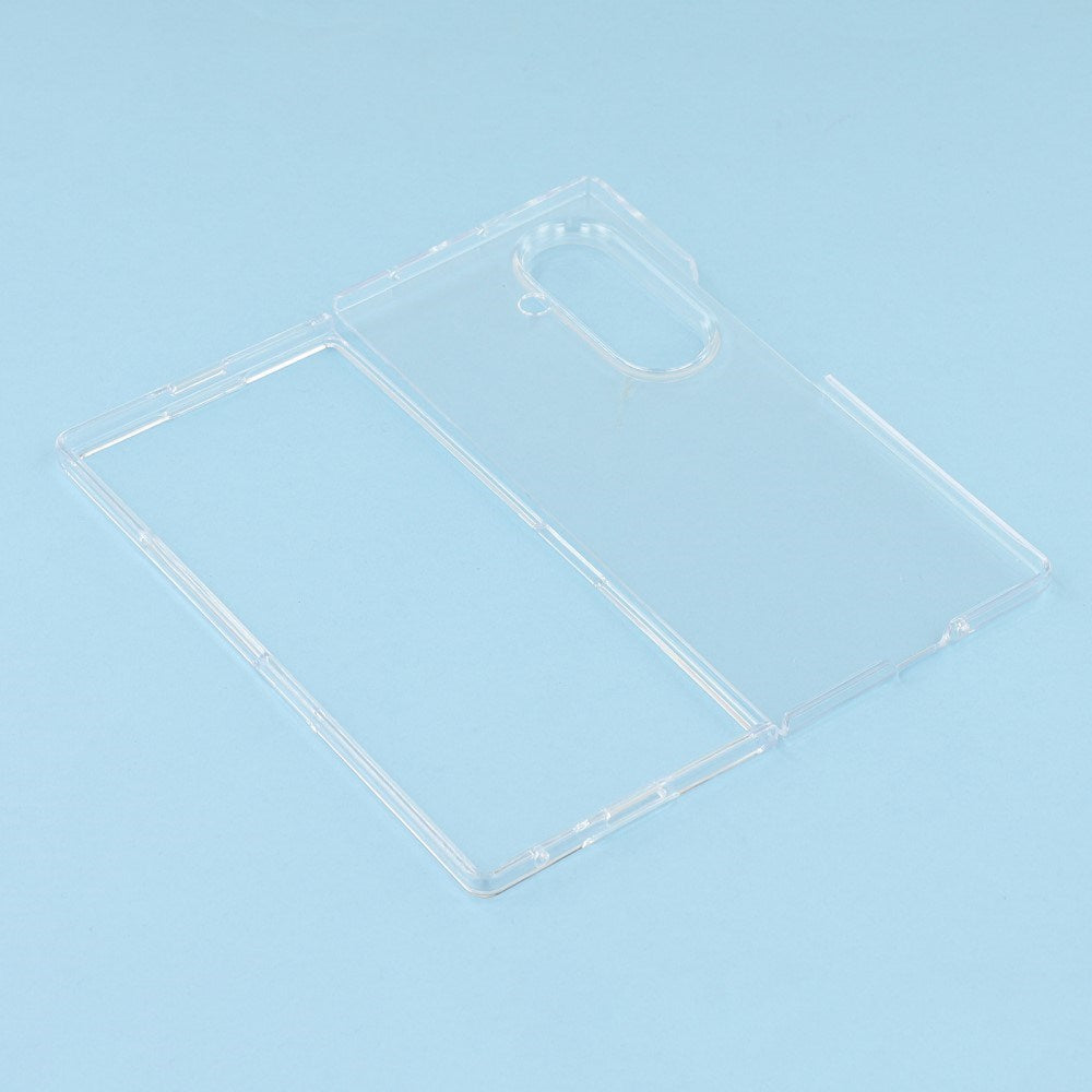 EIDERWOOD Samsung Galaxy Z Fold7 Hard Plast - Mobil Deksel - Gjennomsiktig