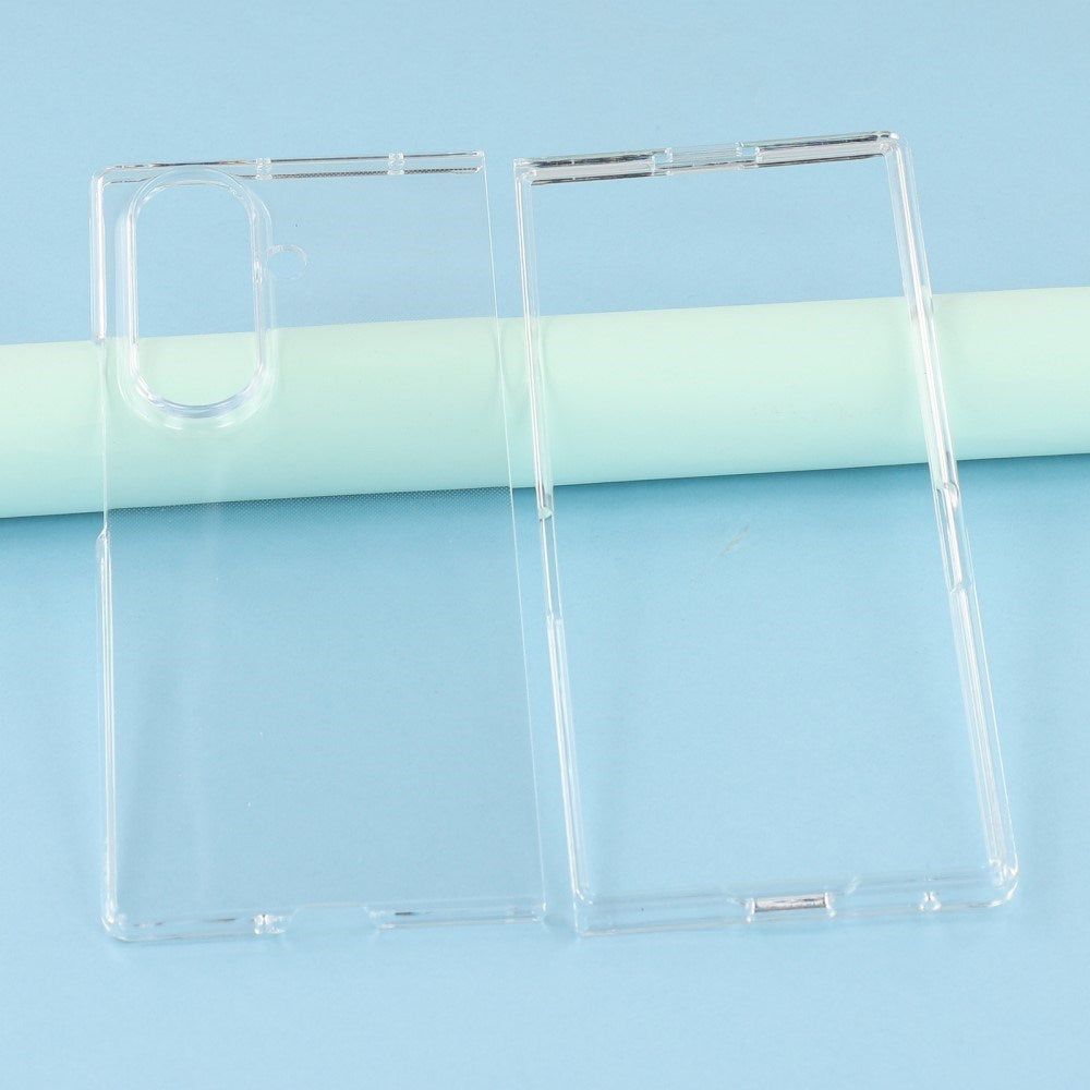 EIDERWOOD Samsung Galaxy Z Fold7 Hard Plast - Mobil Deksel - Gjennomsiktig