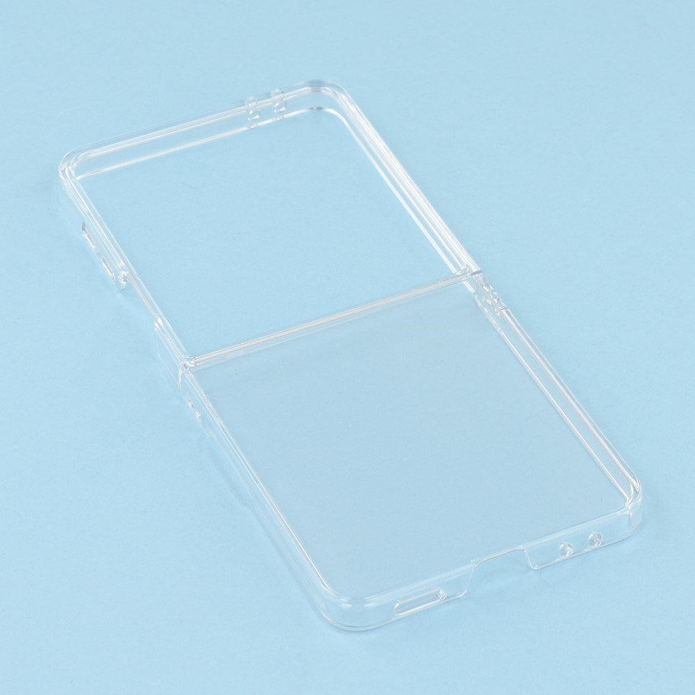 EIDERWOOD Samsung Galaxy Z Flip7 Hard Plast - Mobil Deksel - Gjennomsiktig