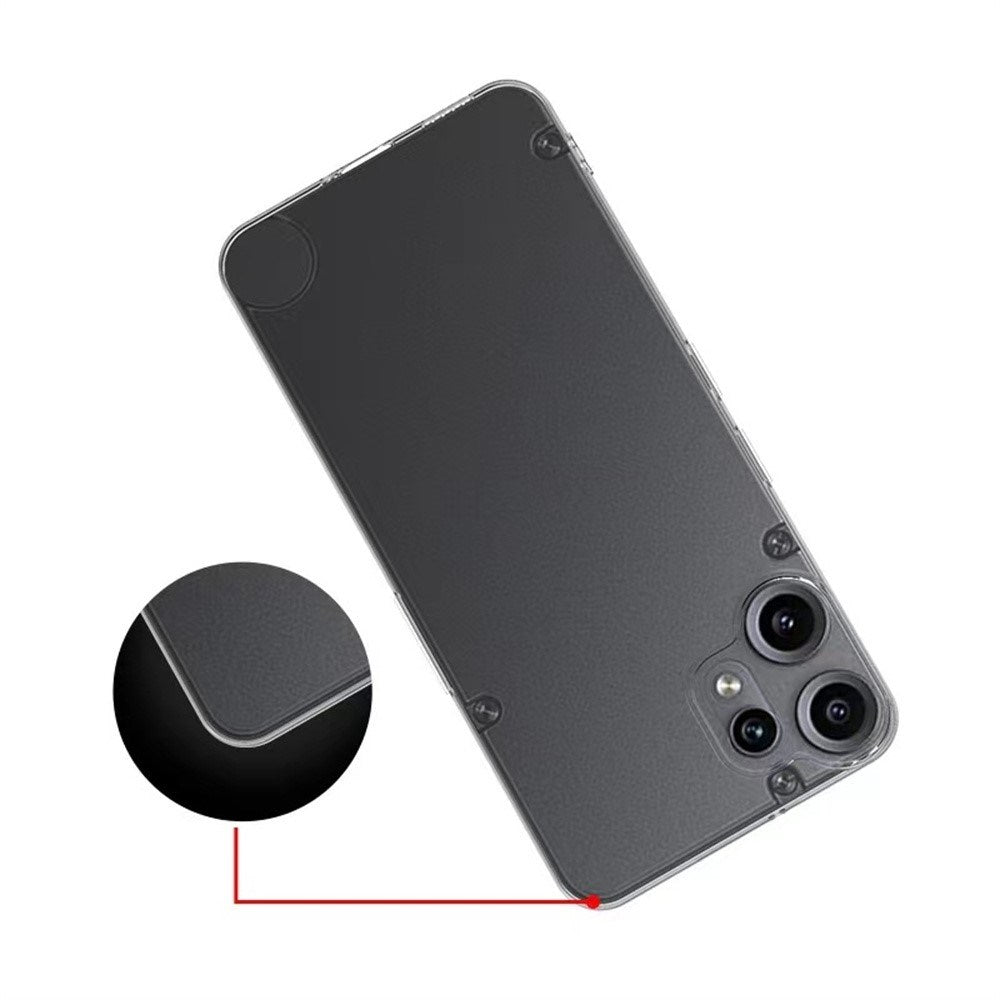 Nothing CMF Phone 2 Pro EIDERWOOD Slim Plast Deksel - Gjennomsiktig