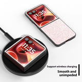 EIDERWOOD Motorola Razr 60 Ultra Hardplast Glitter Deksel – Rosa