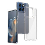 EIDERWOOD Motorola Edge 60 / Edge 60 Fusion Hybrid Plast Deksel - Gjennomsiktig