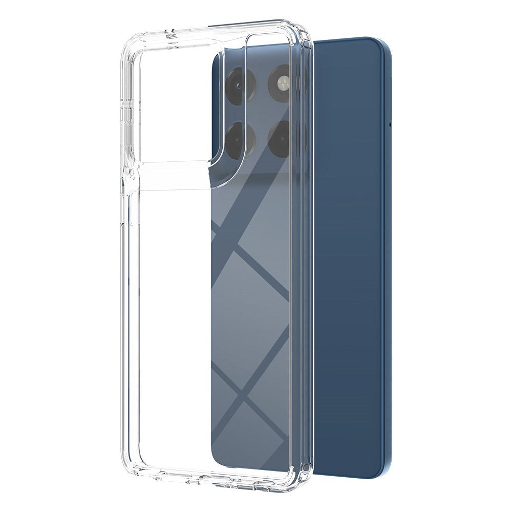 Motorola Moto G Stylus 5G (2025) / Edge 60 Stylus EIDERWOOD Hybrid Plast Deksel - Gjennomsiktig