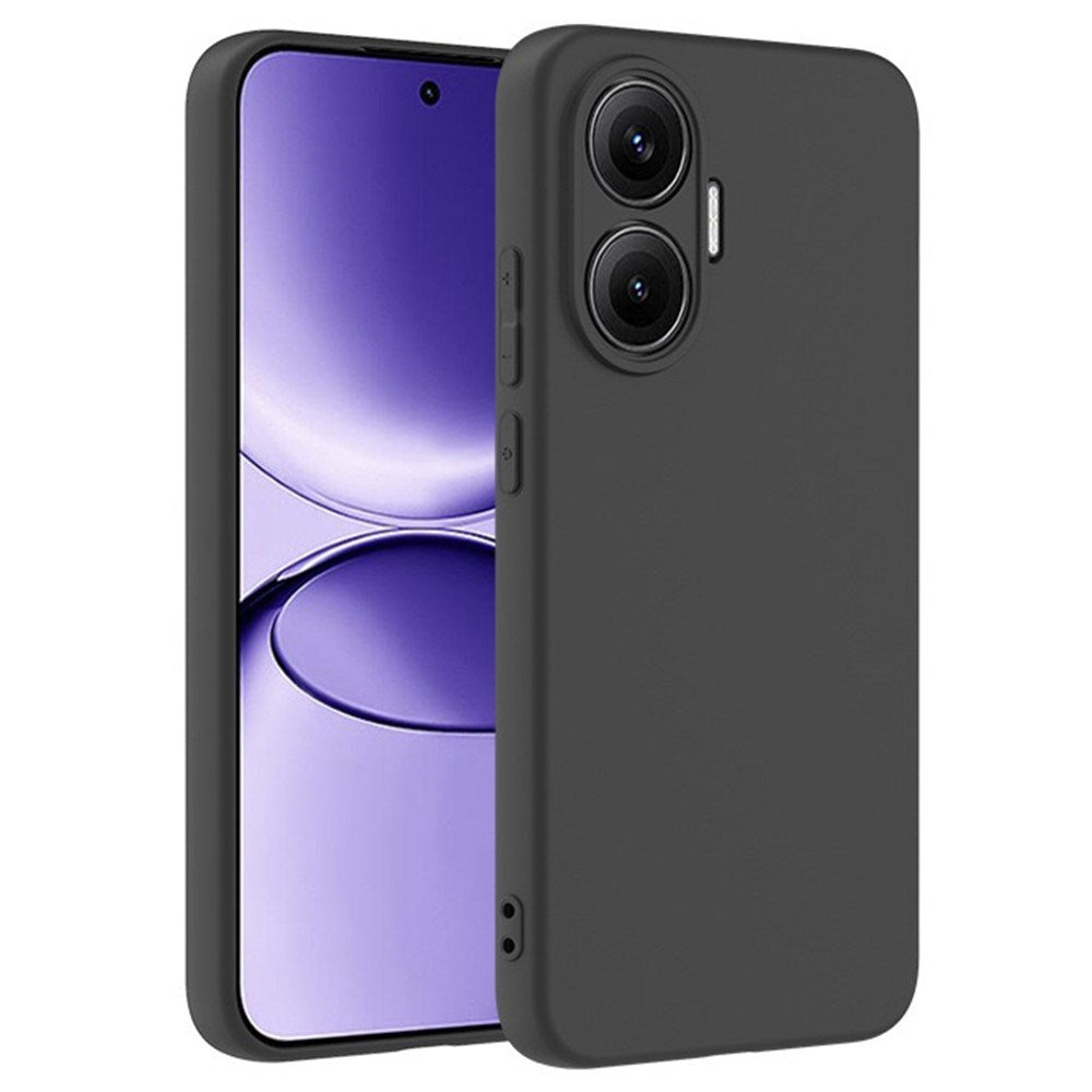 Xiaomi Poco F7 EIDERWOOD Matt Fleksibelt Plast Deksel – Svart
