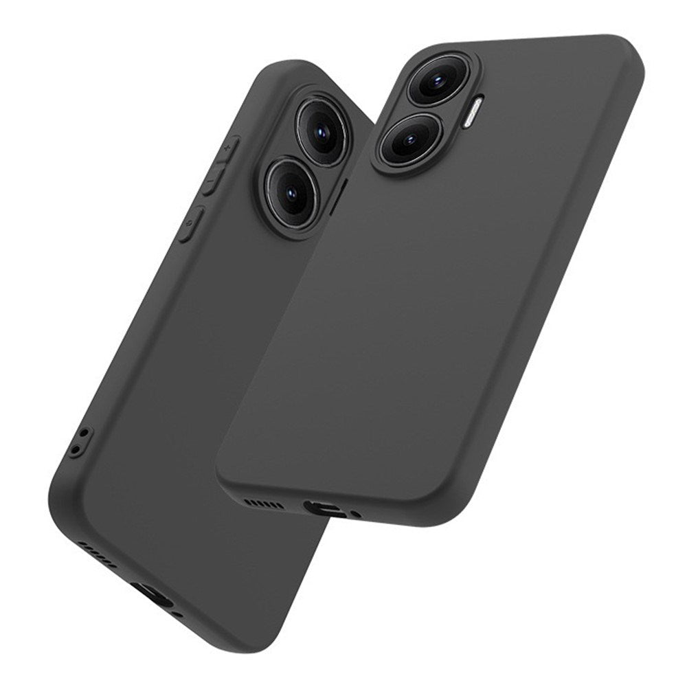 Xiaomi Poco F7 EIDERWOOD Matt Fleksibelt Plast Deksel – Svart