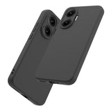 Xiaomi Poco F7 EIDERWOOD Matt Fleksibelt Plast Deksel – Svart