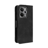 Realme 14 (5G) / 14T (5G) EIDERWOOD Kunstskinn Flip Deksel m. Kortholder – Svart