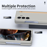 EIDERWOOD Samsung Galaxy Z Fold7 Hard Plast Deksel m. Stylus - Lysegrå