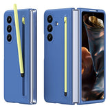 EIDERWOOD Samsung Galaxy Z Fold7 Hard Plast Deksel m. Stylus - Blå