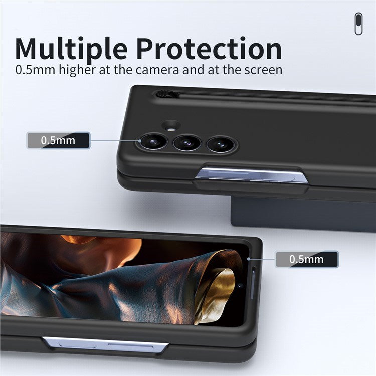 EIDERWOOD Samsung Galaxy Z Fold7 Hard Plast Deksel m. Stylus - Svart