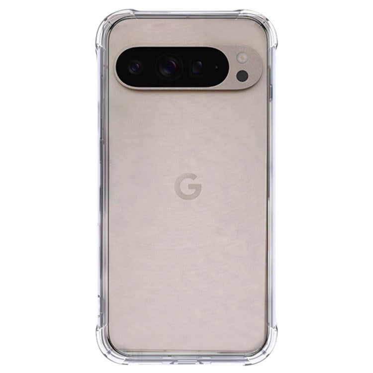 EIDERWOOD Google Pixel 10 / 10 Pro Plast Deksel m. Støtdempende Hjørner - Gjennomsiktig