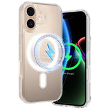 EIDERWOOD iPhone 17 Hybrid Plast Deksel - MagSafe Kompatibel - Gjennomsiktig