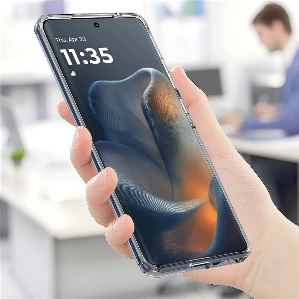 EIDERWOOD Motorola Edge 60s / Edge 60 Fusion / Edge 60 MagSafe-deksel - Gjennomsiktig