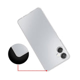 Samsung Galaxy A07 EIDERWOOD Fleksibelt Plast Deksel - Gjennomsiktig