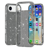 EIDERWOOD iPhone Air Hybrid Plast Deksel - Svart Glitter
