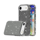 EIDERWOOD iPhone Air Hybrid Plast Deksel - Svart Glitter