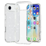 EIDERWOOD iPhone Air Hybrid Plast Deksel - Hvit Glitter