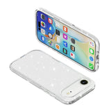 EIDERWOOD iPhone Air Hybrid Plast Deksel - Hvit Glitter