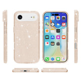 EIDERWOOD iPhone Air Hybrid Plast Deksel - Gull Glitter