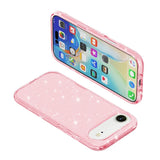 EIDERWOOD iPhone Air Hybrid Plast Deksel - Rosa Glitter
