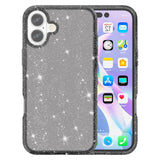 EIDERWOOD iPhone 17 Hybrid Plast Deksel - Svart Glitter