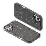 EIDERWOOD iPhone 17 Hybrid Plast Deksel - Svart Glitter