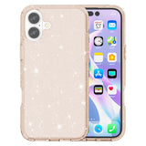 EIDERWOOD iPhone 17 Hybrid Plast Deksel - Gull Glitter