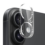 NORTHJO iPhone 17 3-i-1 Beskyttelsessett m. Fleksibelt Plast Deksel / Herdet Skjermbeskyttelsesglass / Kameralinsebeskytterglass - Gjennomsiktig