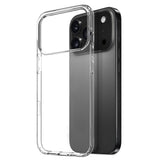 NORTHJO iPhone 17 Pro 3-i-1 Beskyttelsessett m. Fleksibelt Plast Deksel / Herdet Skjermbeskyttelsesglass / Kameralinsebeskytterglass - Gjennomsiktig
