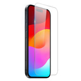 NORTHJO iPhone 17 3-i-1 Beskyttelsessett m. Støtabsorberende Fleksibelt Plast Deksel / Herdet Skjermbeskyttelsesglass / Kameralinsebeskytterglass - Gjennomsiktig