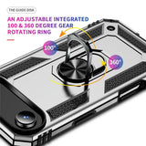 EIDERWOOD iPhone Air Hybrid Håndverker Deksel m. Kickstand - Sølv