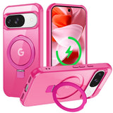 EIDERWOOD Google Pixel 10 / 10 Pro / 9 / 9 Pro Hybrid Deksel med Kickstand - MagSafe Kompatibel - Pink