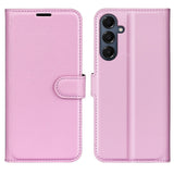 EIDERWOOD Samsung Galaxy A17 (5G) Litchi Kunstskinn Flip Deksel med Lommebok - Rosa