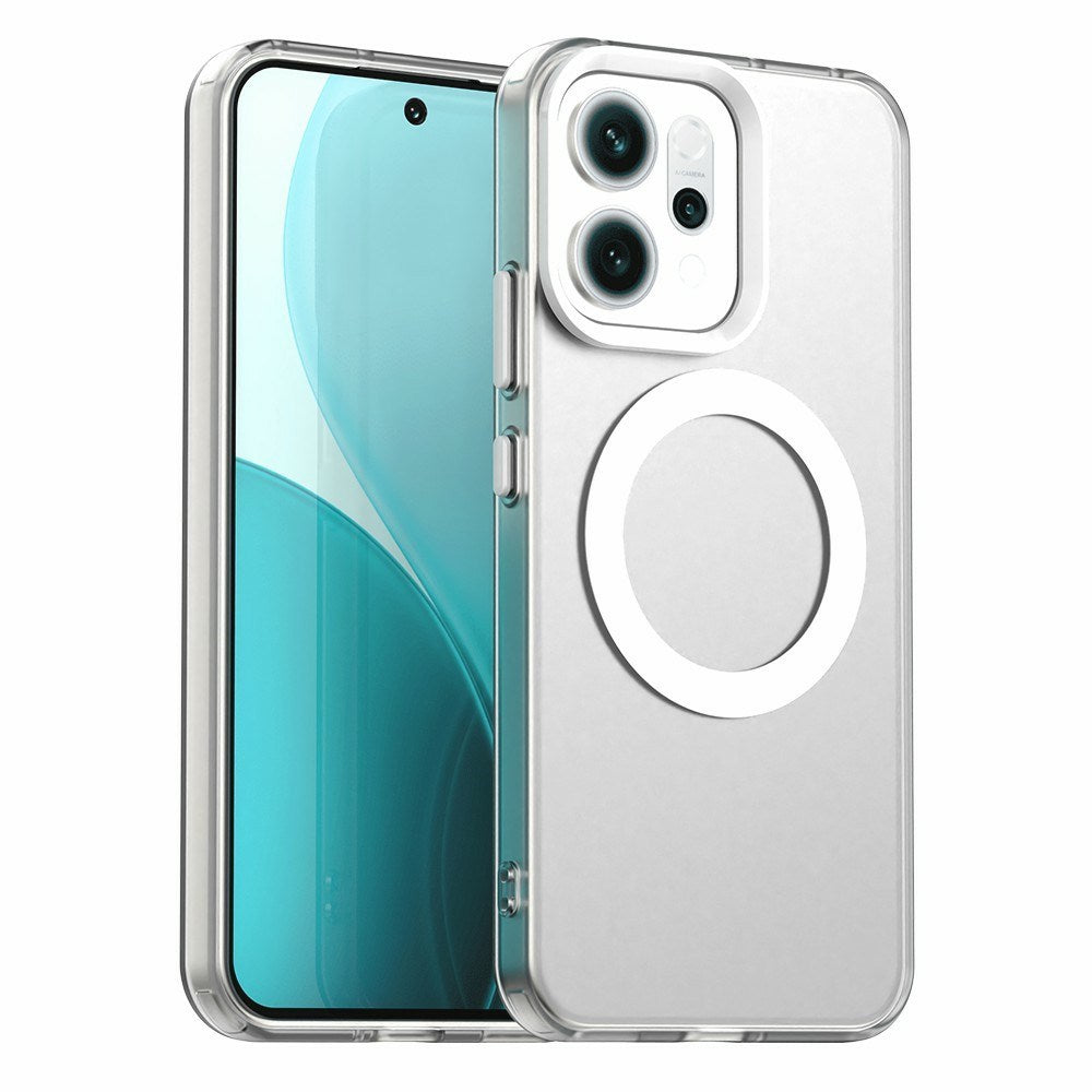 Oppo Reno14 (5G) EIDERWOOD Hybrid Plast Deksel - MagSafe Kompatibel - Gjennomsiktig