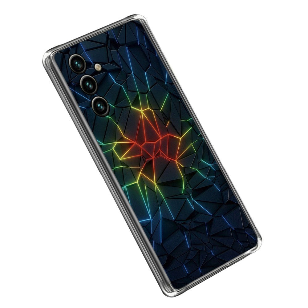 Samsung Galaxy A14 (5G) Plast Deksel m. Motiv - Geometri