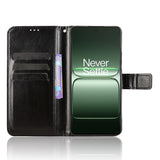 EIDERWOOD OnePlus Nord CE5 Kunstskinn Flip Deksel m. Strop - Svart