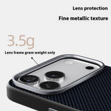 iPhone 18 Pro / 17 Pro ABEEL MagSafe-kompatibelt Aluminiumsdeksel - Blå