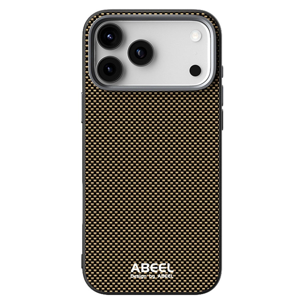 iPhone 18 Pro / 17 Pro ABEEL MagSafe-kompatibelt Aluminiumsdeksel - Gull