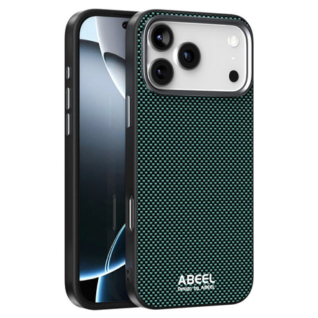 iPhone 18 Pro Max / 17 Pro Max ABEEL Hybrid Deksel - MagSafe Kompatibel - Grønn
