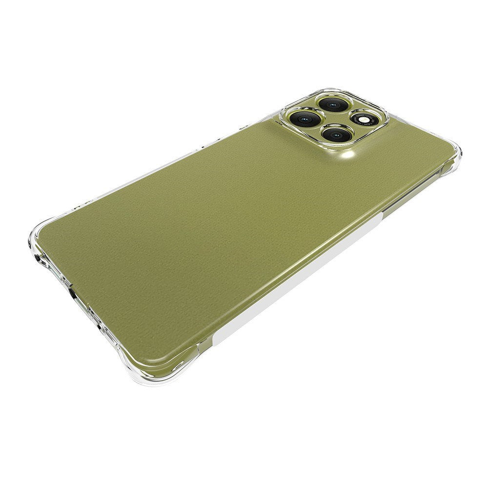 EIDERWOOD Motorola Moto G86 Plast Deksel med Støtdempende Hjørner - Gjennomsiktig