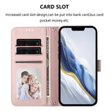 iPhone 18 Pro Max / 17 Pro Max EIDERWOOD Kunstskinn Flip Deksel m. Stropp - Rosa