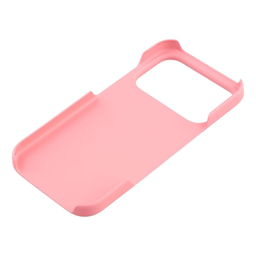 EIDERWOOD iPhone 17 Pro Max Hard Plast Deksel – Rosa