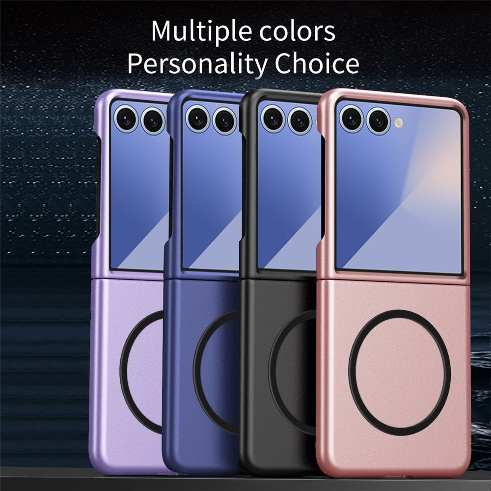 EIDERWOOD Samsung Galaxy Z Flip7 Matt Hardt Plast Deksel - MagSafe Kompatibel - Rosa