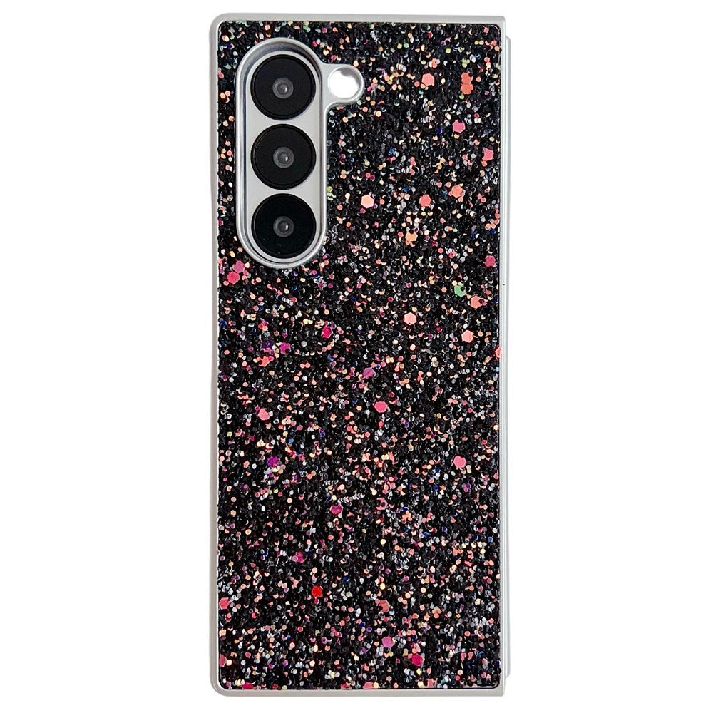 EIDERWOOD Samsung Galaxy Z Fold7 Glitter Deksel - Svart