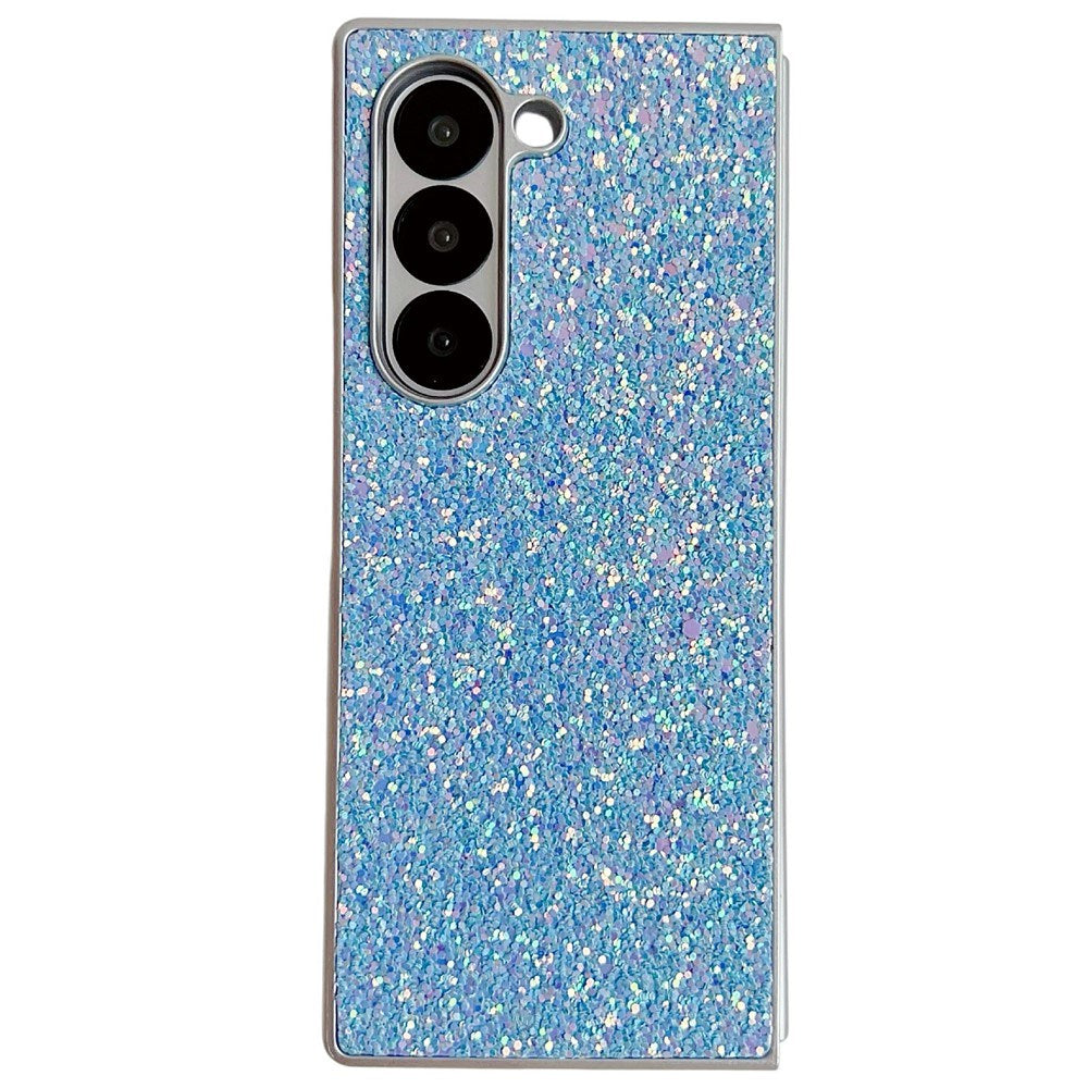 EIDERWOOD Samsung Galaxy Z Fold7 Glitter Deksel - Blå