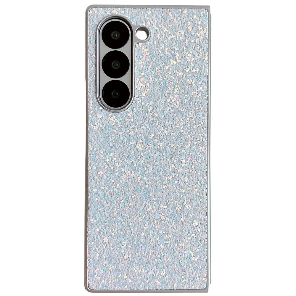 EIDERWOOD Samsung Galaxy Z Fold7 Glitter Deksel - Sølv